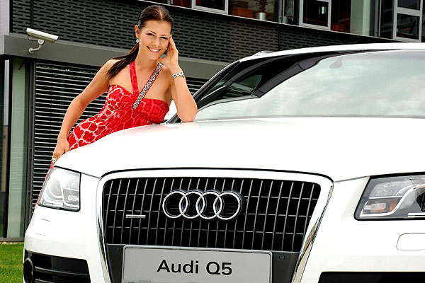 Jana Doleželová s Audi Q5