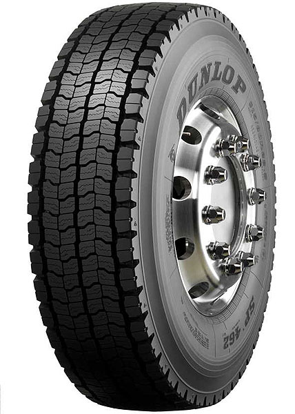 Dunlop SP462 - Dunlop uvádí novou zimní pneumatiku pro hnané nápravy tahačů