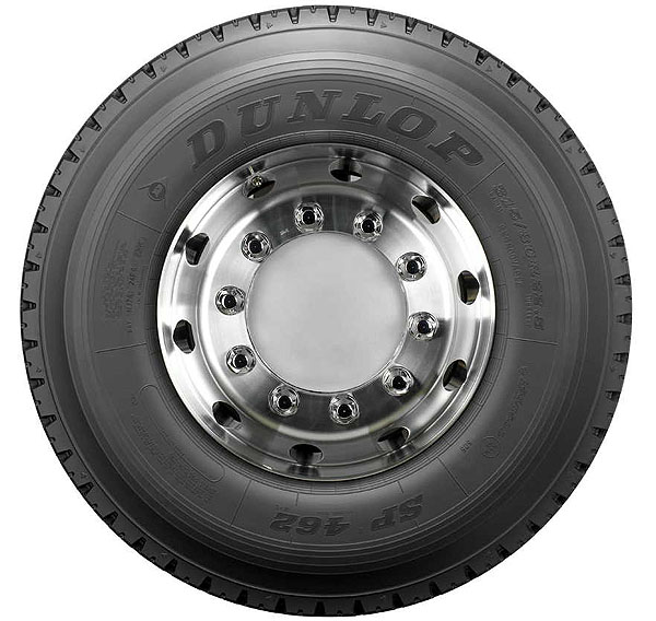 Dunlop SP462 - Dunlop uvádí novou zimní pneumatiku pro hnané nápravy tahačů