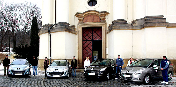 Peugeot Eco Cup, první evropská soutěž eko-jízdy: kandidáti připraveni