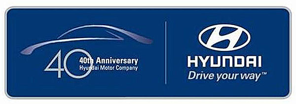 Hyundai oslaví čtyřicáté výročí svého založení
