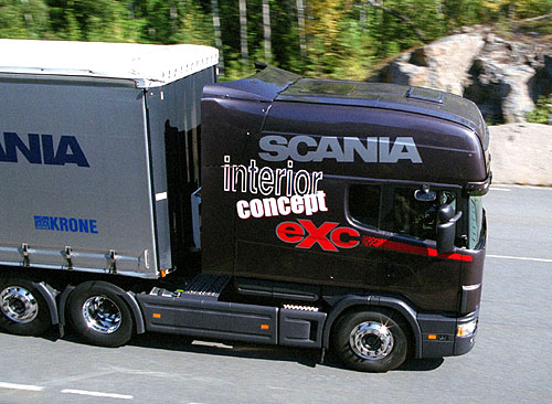 Kabina Scania eXc = dokonalý druhý domov řidiče