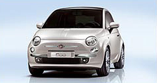 Fiat 500 oceněný evropským titulem Auto roku 2008 byl středem zájmu na MMOTION 2007