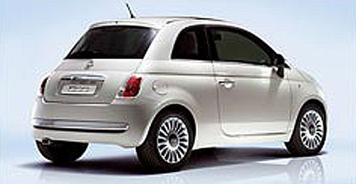 Fiat 500 oceněný evropským titulem Auto roku 2008 byl středem zájmu na MMOTION 2007