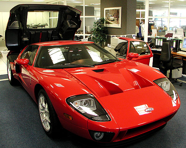 Jediný Ford GT v ČR