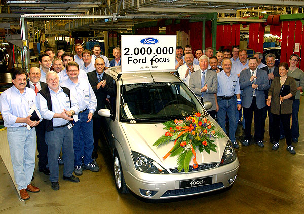 Světový bestseller Ford Focus - v Evropě vyrobeno již 2 miliony