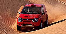 Premiéra Fiatu Panda Cross na rally Dakar