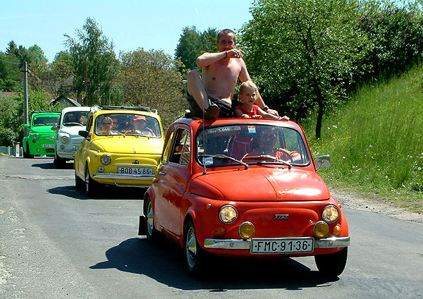 Šestistovka Fiat slaví padesátiny