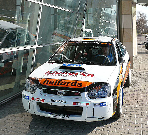 Halfords partnerem Subaru Rally Teamu ČR