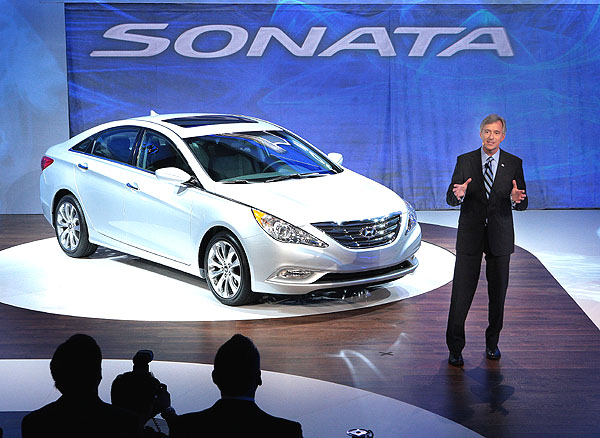 Nová Hyundai Sonata 2011 – prodej na americkém trhu bude zahájen v lednu 2010 