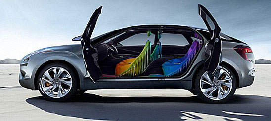 Citroën představil na říjnovém pařížském autosalonu hybridní koncept Hypnos