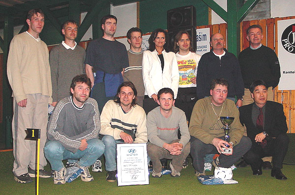 Celorepublikové kolo „Hyundai Mini Football World Cup“ proběhl v sobotu 6.4. 2002 v Praze