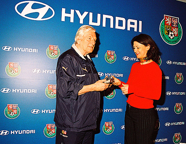 Oficiální představení partnerství Hyundai Motor CZ a české fotbalové reprezentace proběhlo