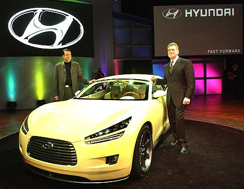 Hyundai představil studii dvoudveřového kupé budoucnosti HCD-8 Sports Tourer
