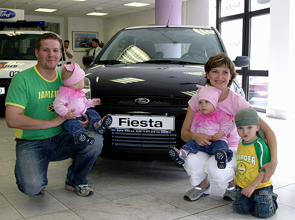 Ford Fiesta předána vítězce soutěže