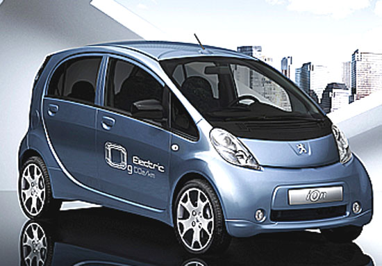 Nový elektrický Peugeot: iOn « Zero Emissions »