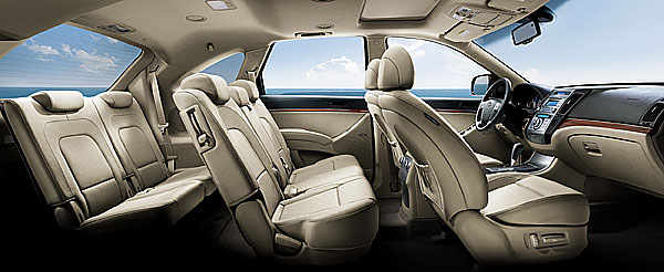 Nový 7mi místný luxusní Hyundai ix55 na našem trhu