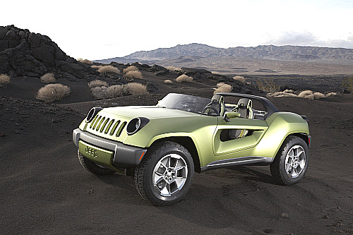Koncept Jeep® Renegade: terénní vůz pro dva