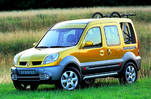 Renault Kangoo Break'up - nový prototyp na bázi Kangoo