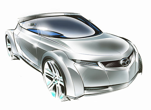 Mazda odhalí v září na 60. frankfurtském autosalonu zcela nový Zoom-Zoom koncept
