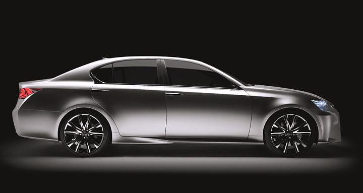 Koncept Lexus LF-Gh s hybridním pohonem - světová premiéra na mezinárodním autosalonu v New Yorku 2011