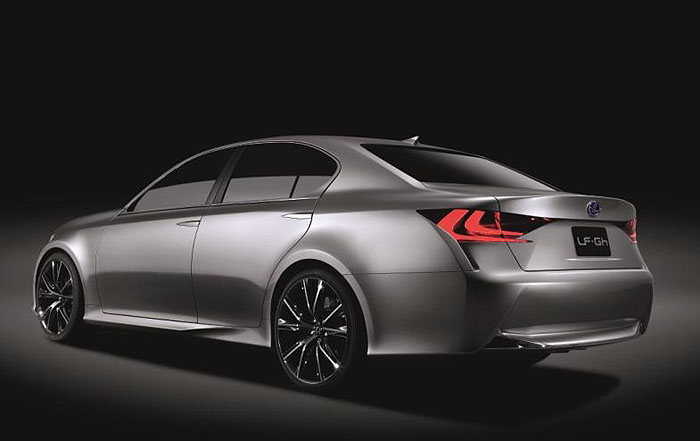 Koncept Lexus LF-Gh s hybridním pohonem - světová premiéra na mezinárodním autosalonu v New Yorku 2011