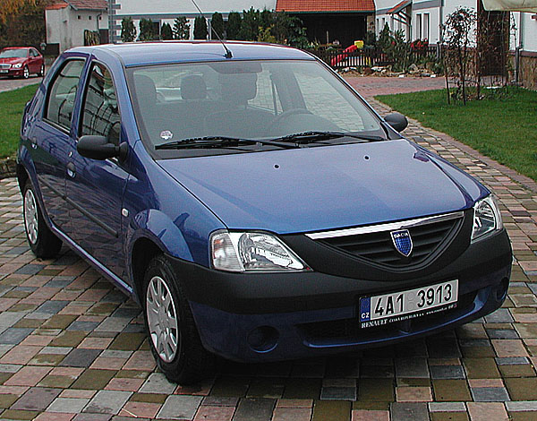 Nová Dacia – Logan s pěti plnohodnotnými sedadly a velkým zavazadlovým prostorem od 1. listopadu 2004 na náš trh