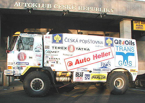 Karel Loprais a jeho Tatra opět na startu lednové Dakarské rallye