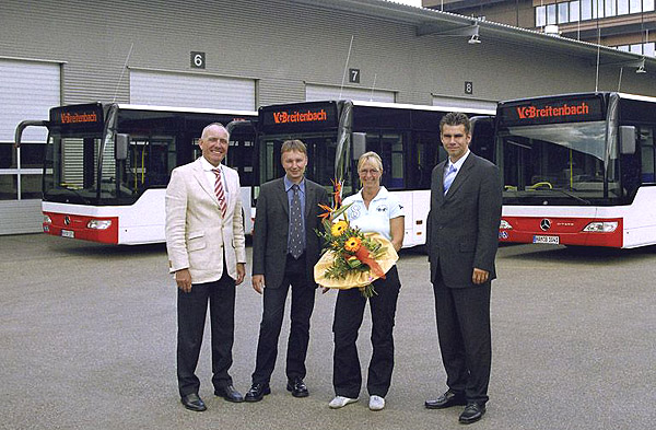 První městské autobusy Mercedes-Benz Citaro s motory Euro 5 dodány