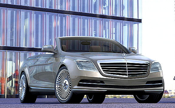 Designérská studie Mercedes-Benz na lednovém autosalonu v Detroitu