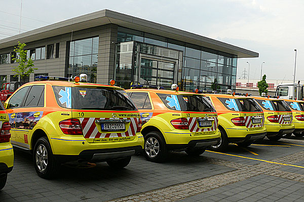 Mercedes-Benz Třídy ML nastupuje do služeb pražské záchranky
