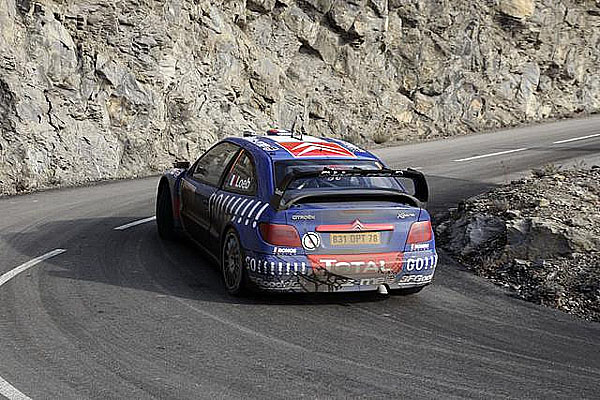 Citroen na Rallye Monte Carlo 20.-22.1.2006