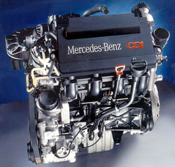 Mercedes Benz a princip jeho nových motorů CDI