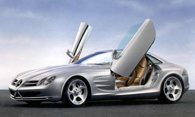 Stříbrný šíp – Mercedes Benz Vision SLR