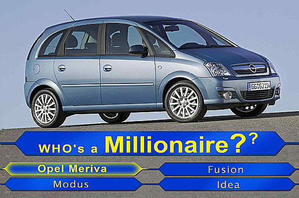 Opel Meriva od roku 2003 vyrobeno milion kusů!