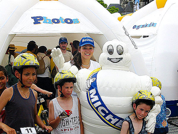 Michelin Junior Bike 2004 - každý účastník dostane zdarma cyklistickou helmu