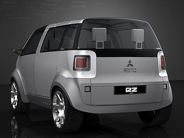 Mitsubishi dnes představí na ženevském Autosalonu revoluční pětimístný Concept-EZ MIEV