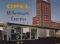 Opel Millennium Express: Stroj času přibrzdil v Brně