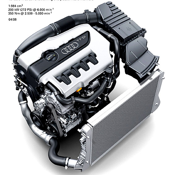 Motor Audi 2.0 TFSI získal prestižní ocenění International Engine of the Year 2008