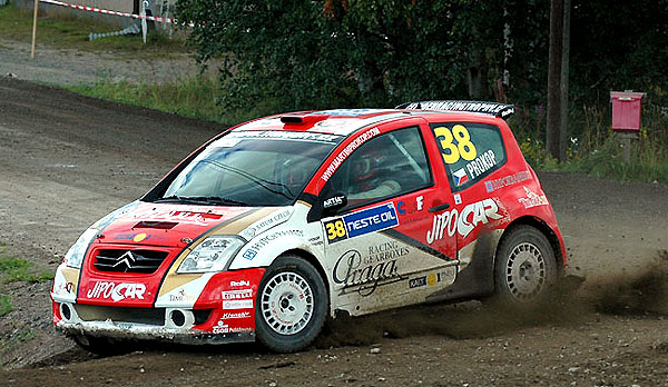 Neste Oil Rally Finland 2009: Martin Prokop s Citroën C2 S1600 usedl na juniorský trůn