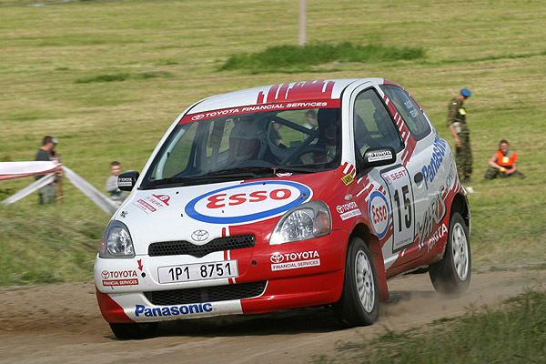 Marcel Tuček dnes v sobotu 26. června startuje ve třetím dílu šampionátu Rallyespint Kopná