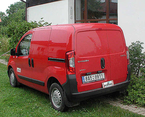 Citroën Nemo byl zvolen Van of the Year 2009!