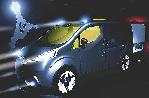 Nissan představil dodávku budoucnosti