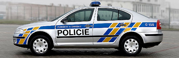 Škoda Auto představila stříbrné policejní vozy
