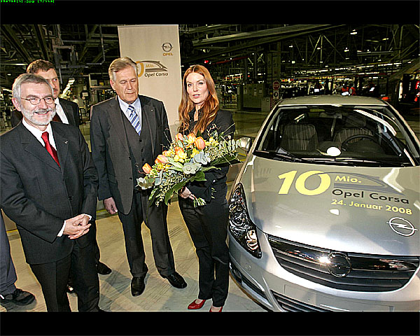 Ze závodu Opel v Eisenachu vyjel desetimiliontý Opel