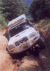 Nissan off - road expedice 99 - KARPATY