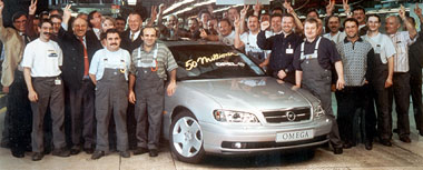 Opel: 50 milionů vyrobených automobilů!