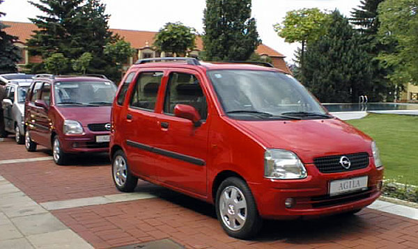 Opel Agila: první evropský mikrovan
