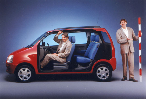Opel Agila: První evropský mikrovan