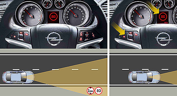 Oči pro automobily Opel: Kamera „Opel Eye“ sleduje dopravní značky a zvyšuje bezpečnost jízdy